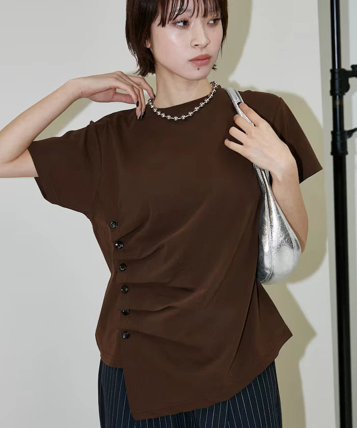 Button Design T-Shirt Limited Edition