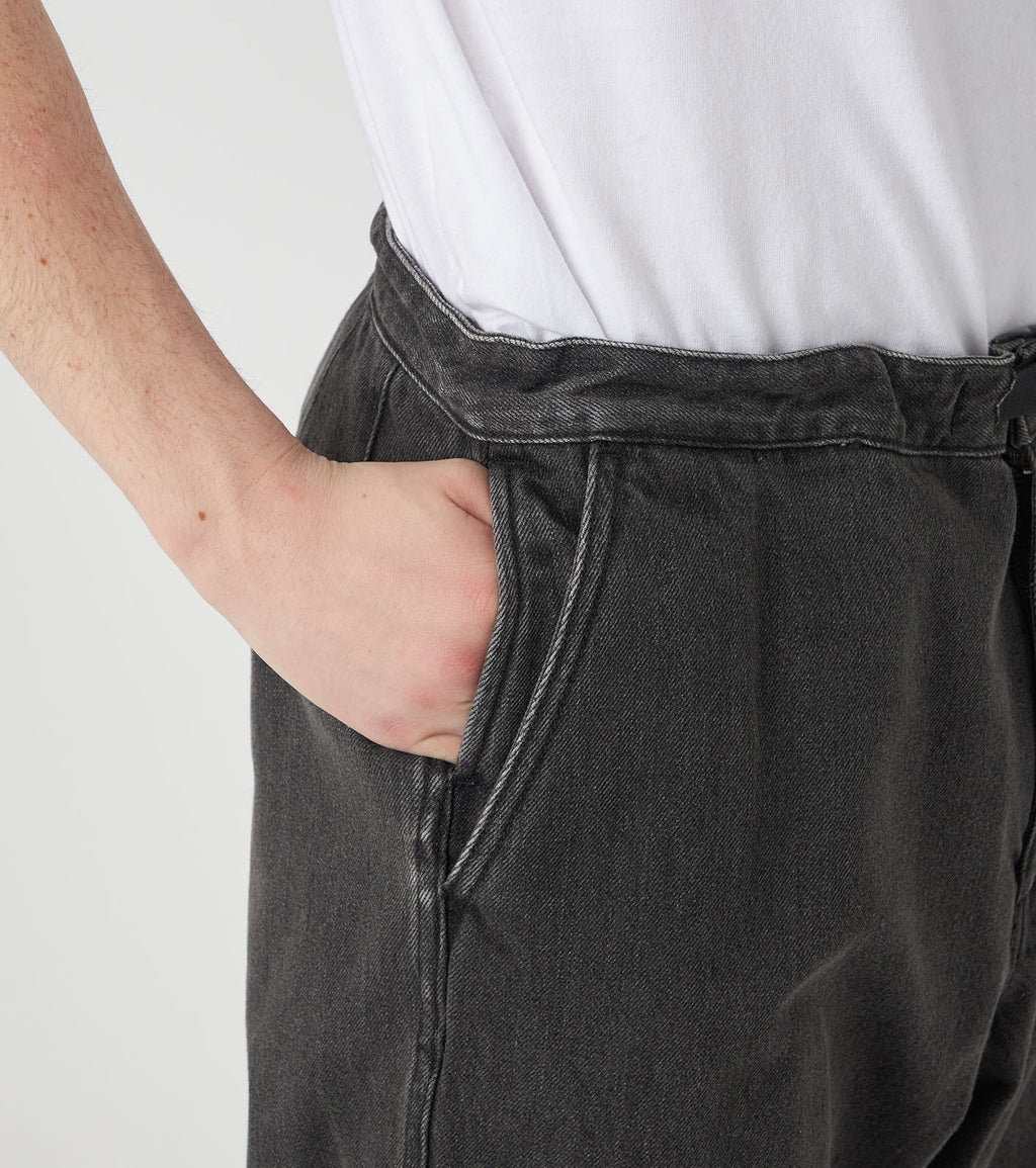 Denim Wide Tapered Field Pants