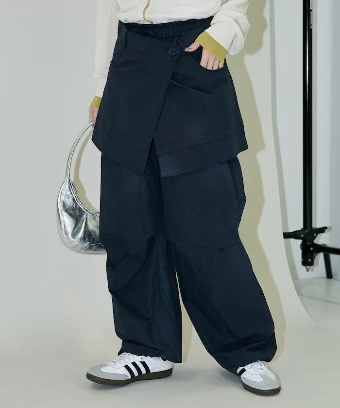 2WAY Skirt with Nylon Pants Limited Edition