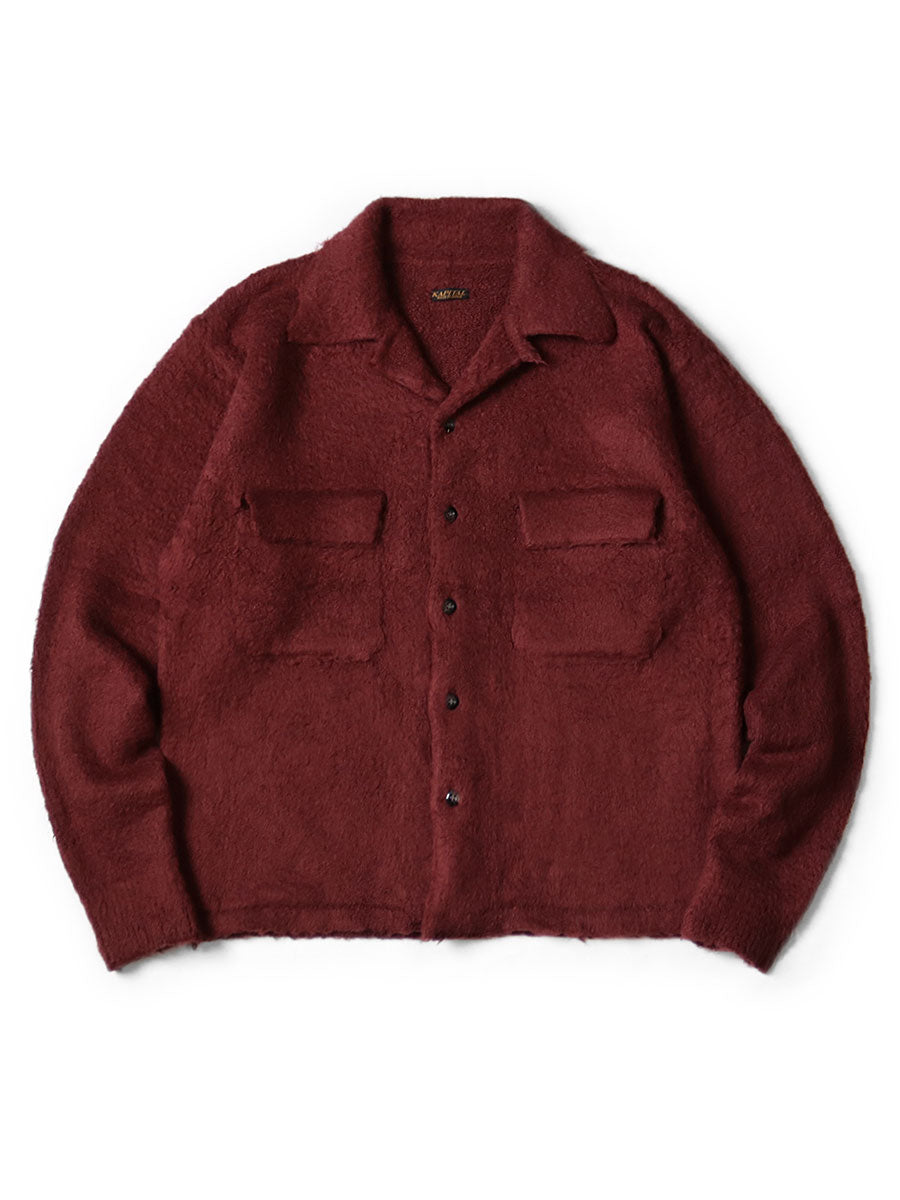7G Shaggy Knit Board Shirt