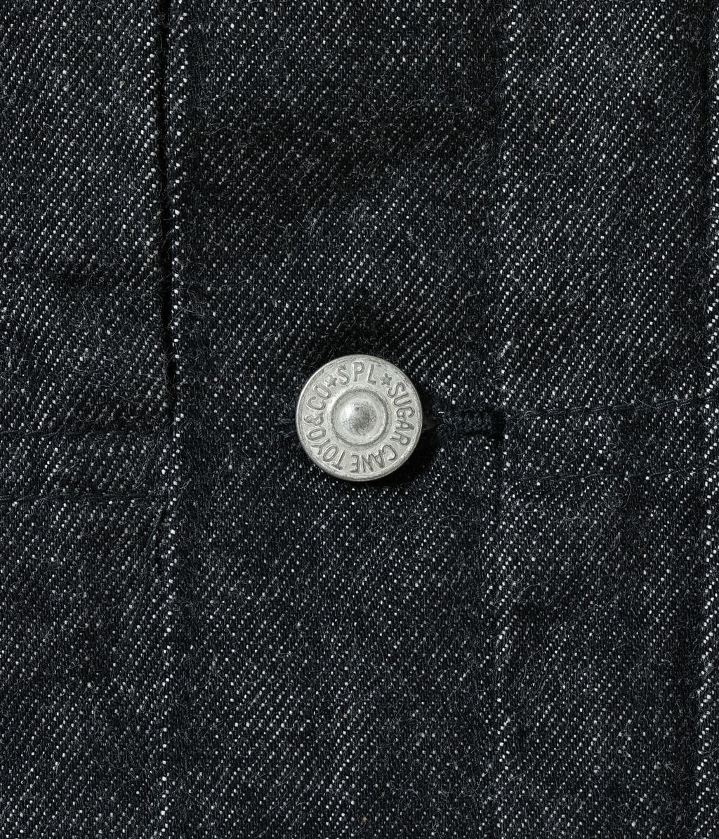 Black Denim Jacket 1953 Model