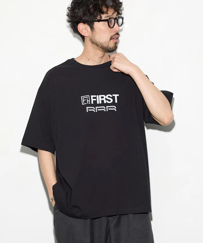 6 oz Front Logo Print Crew Neck T-Shirt / Print T-Shirt PRINT RRR