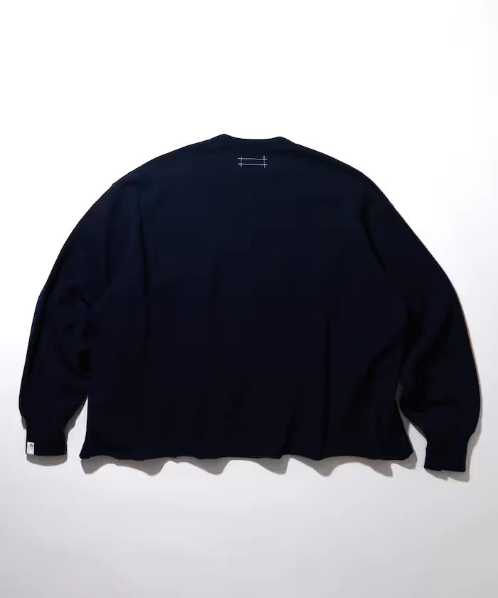 Wool Cotton Loop Back Sweatshirt
