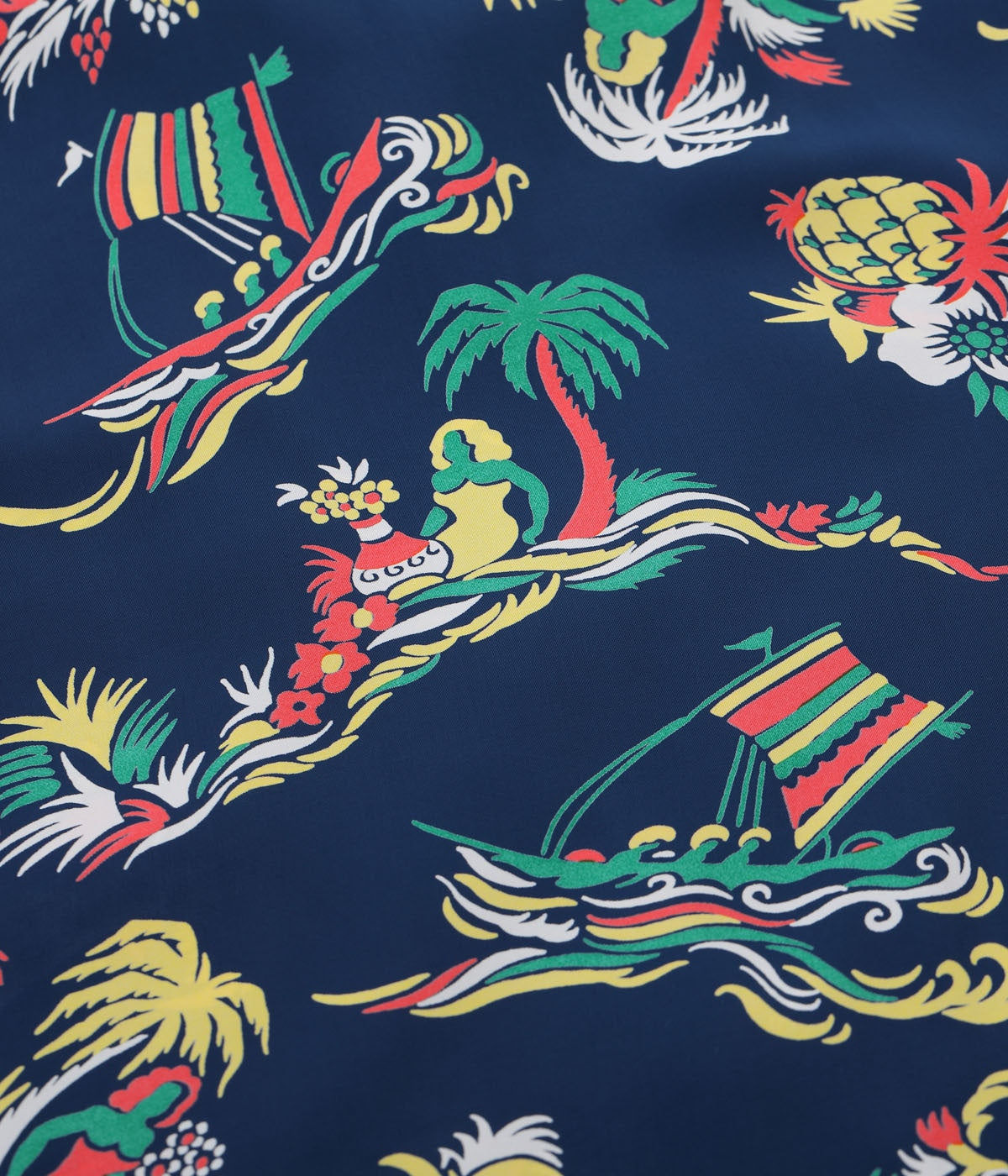 Rayon Hawaiian Shirt 'Island Trip'