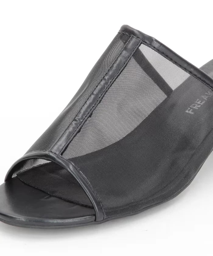 Sheer Mesh Sandal