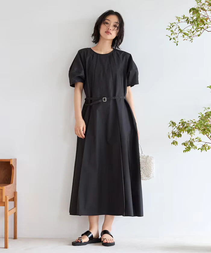 Balloon Sleeve 2WAY Dress / 5 Minute Sleeve
