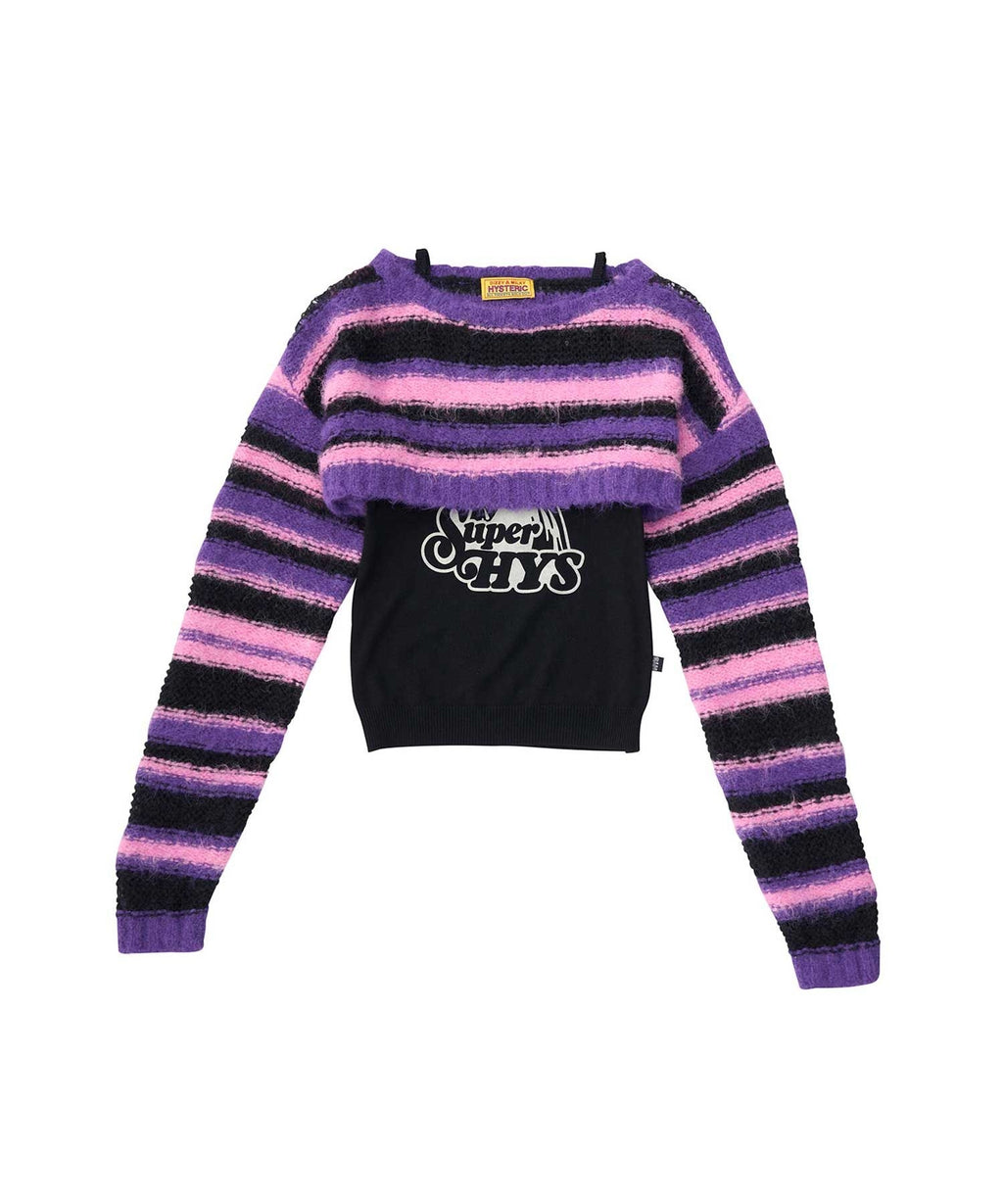 SUPER HYS Ensemble Pullover & Camisole