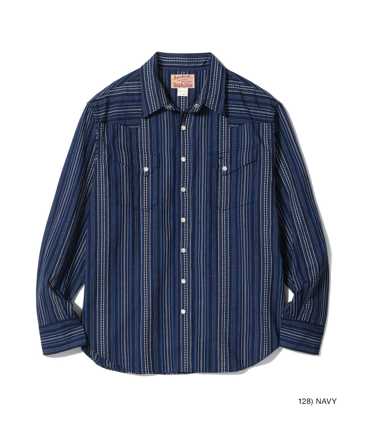 Indigo Dobby Western Shirt