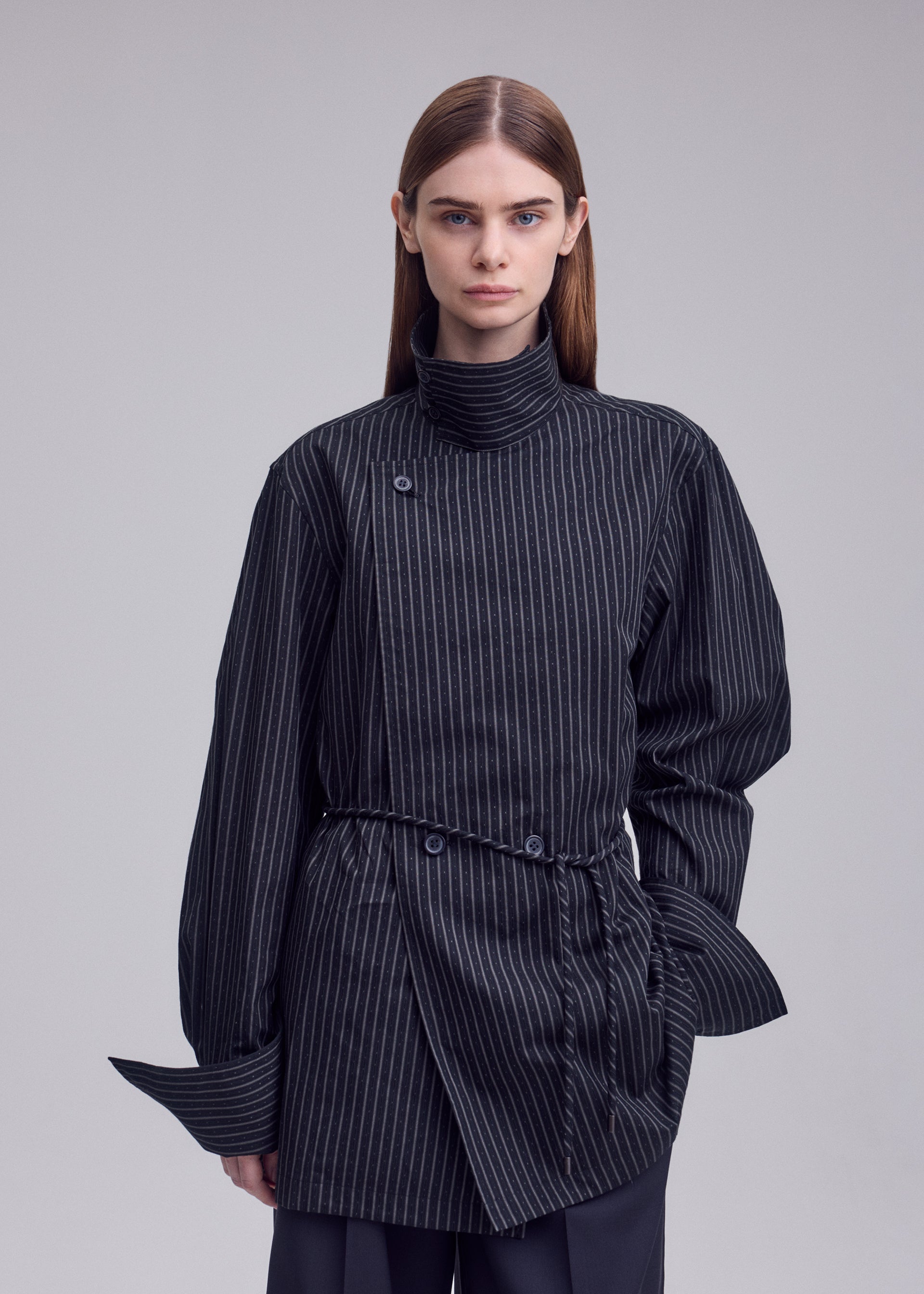Monsieur Shirt(Dobby Stripe)