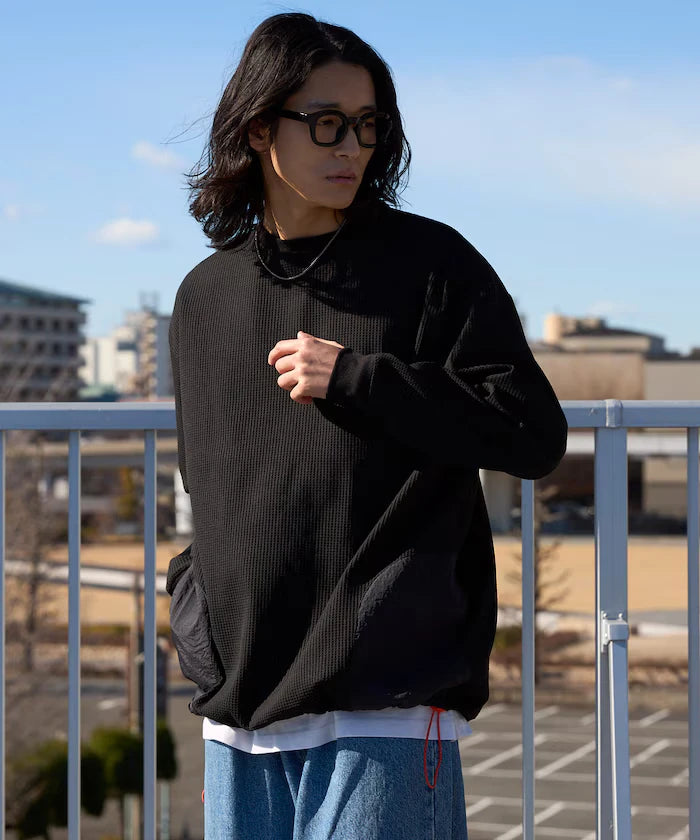 Side Pocket Spindle Tech Thermal Crew