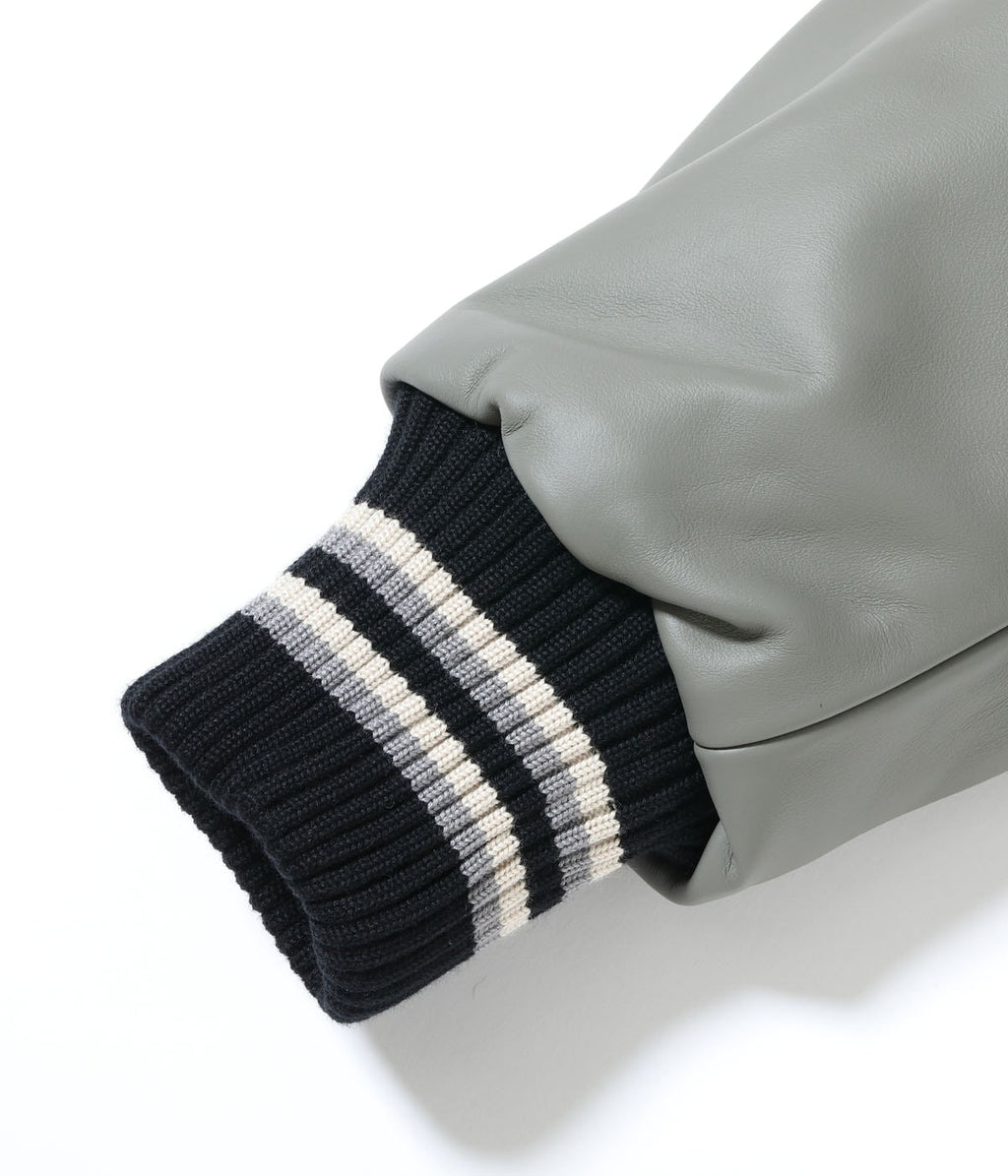 30oz. WOOL MELTON AWARD JACKET “SOLID”