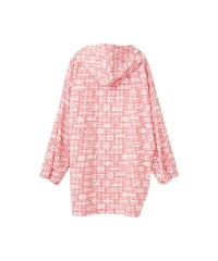HG Racing Gingham Check Hooded Blouson