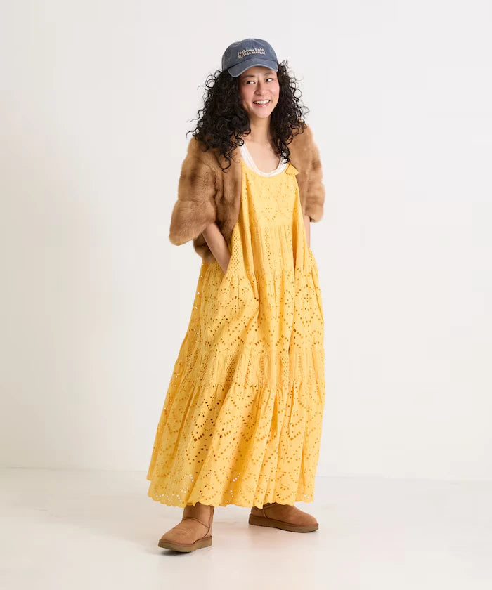 India Shifraretiard Shoulder Ribbon Camisole Dress