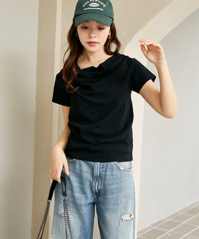 2WAY Draped T-Shirt Limited Release