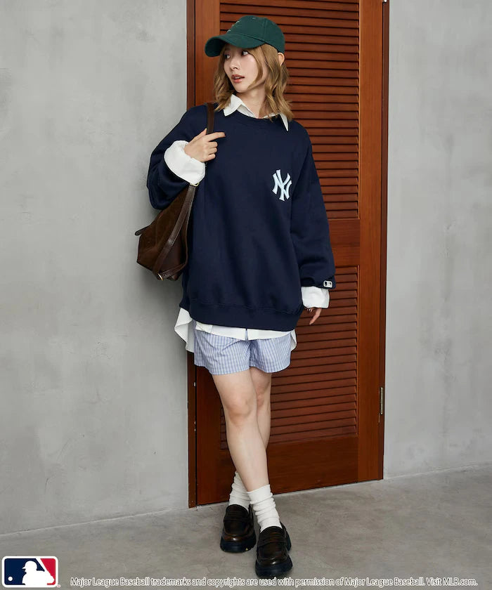 Custom MLB Fleece Crewneck Logo Sweatshirt Limited Edition