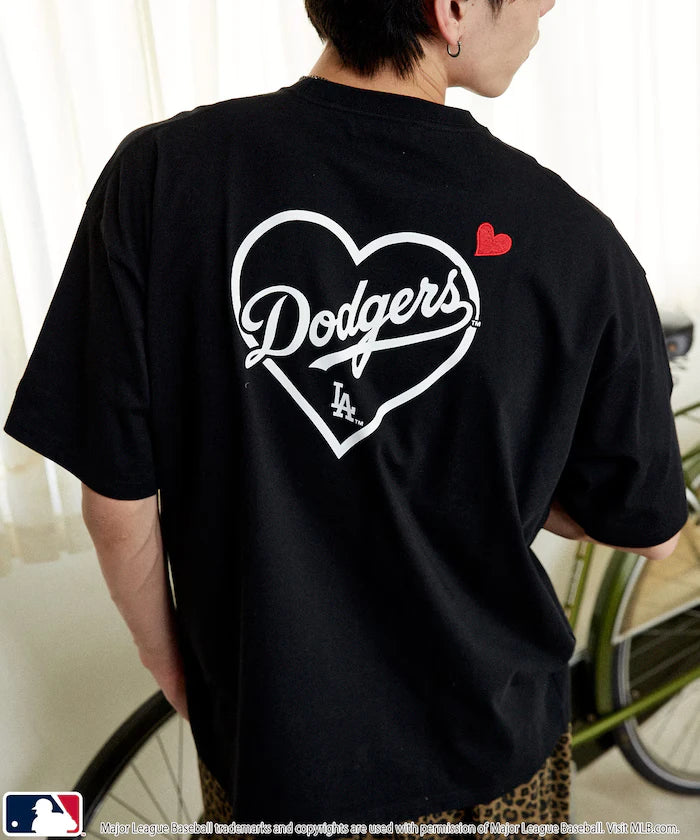 MLB Back Print Heart T-Shirt