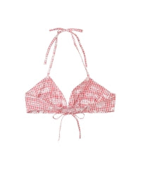 HG Racing Gingham Check Bra Top