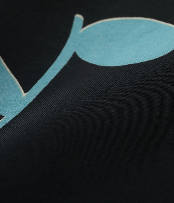 HIGH DENSITY RAYON OPEN SHIRT “ROCKIN' NOTES”
