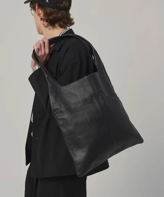 Leather Marche Bag / Leather Marche / Tote Bag / Cowhide / Water-repellent Leather