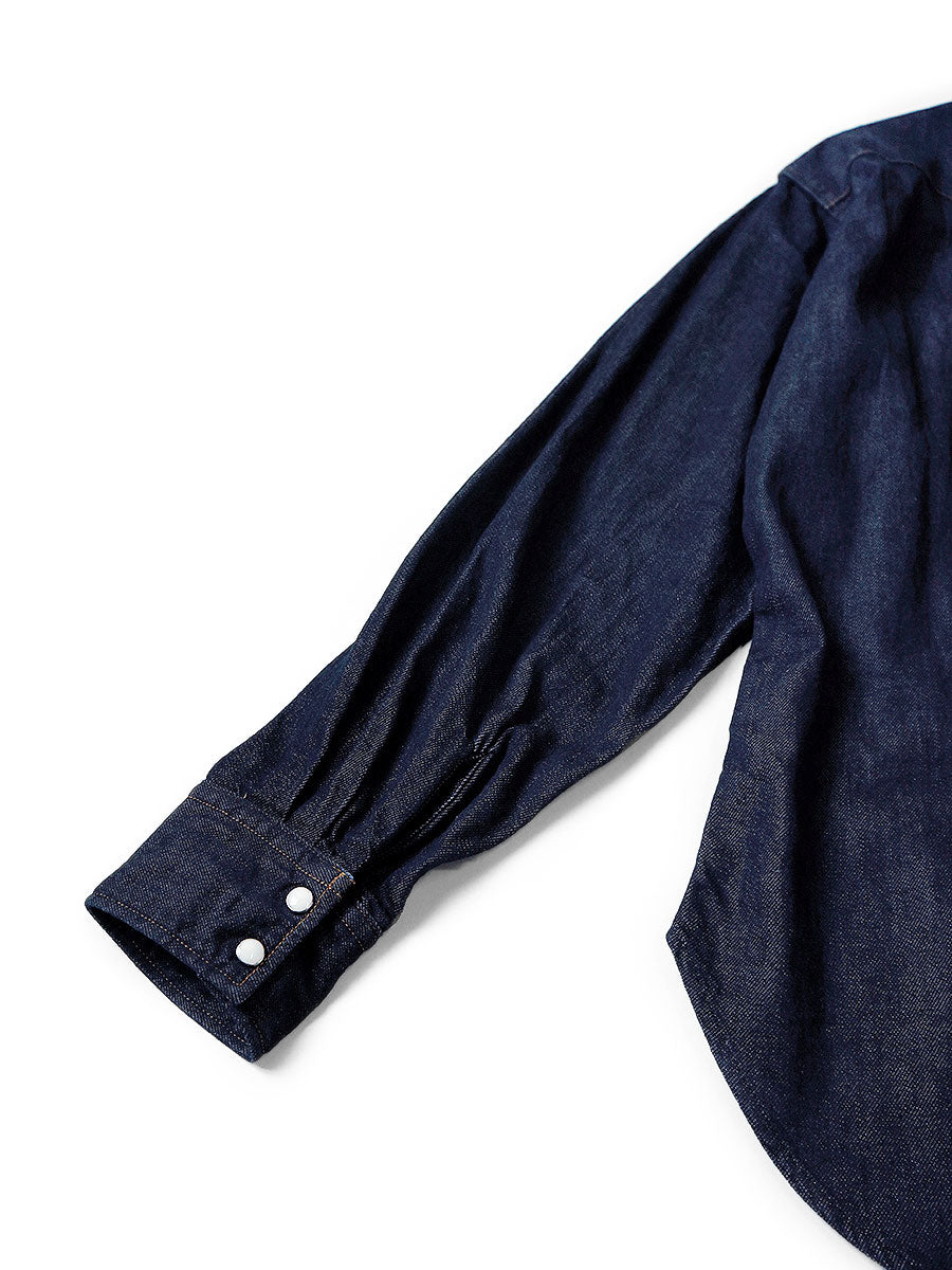 8oz Denim Husky Western Shirt