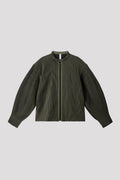 HYPHA STAND COLLAR ZIP BLOUSON