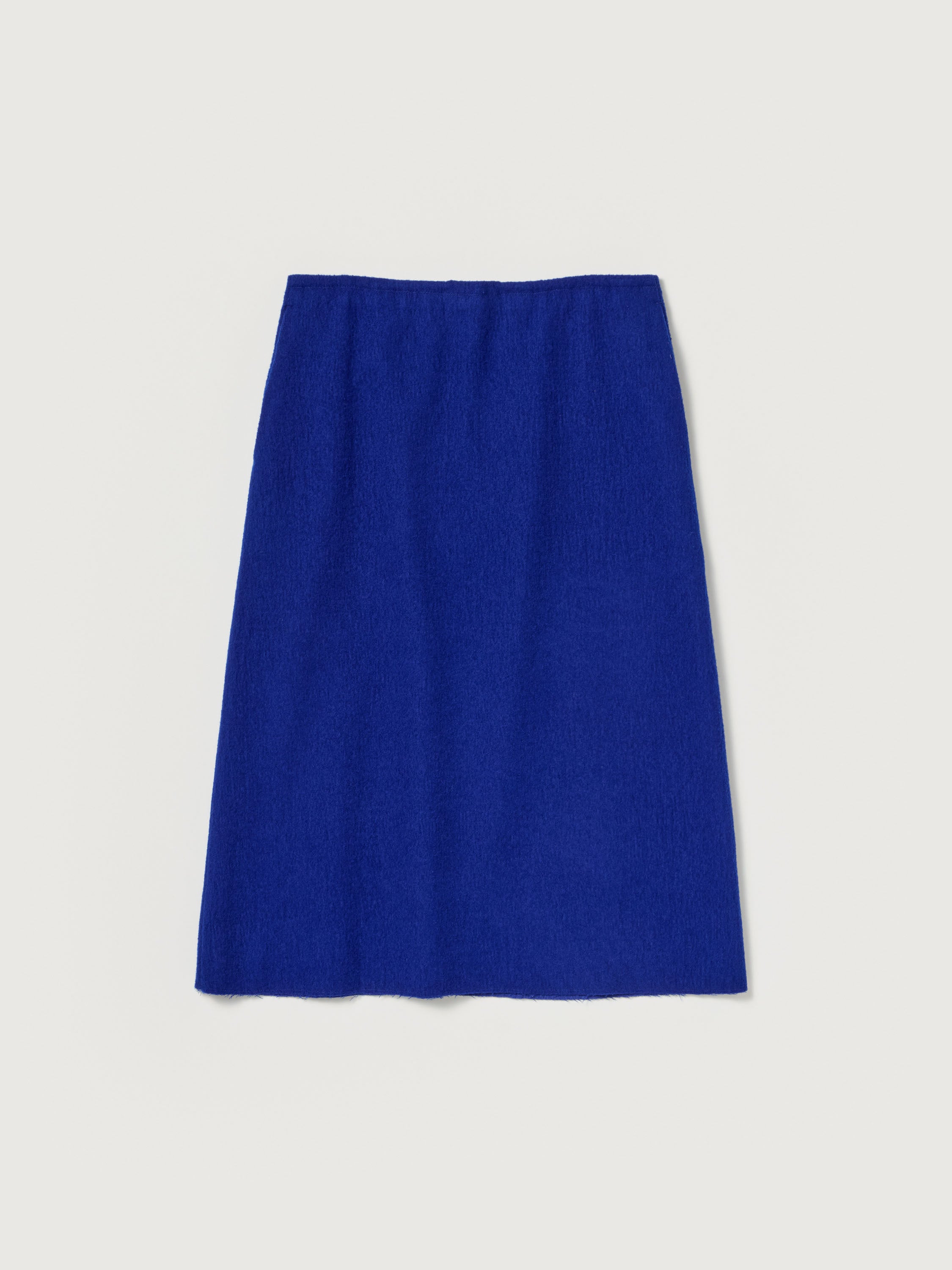 FULLED WOOL SILK SKIRT