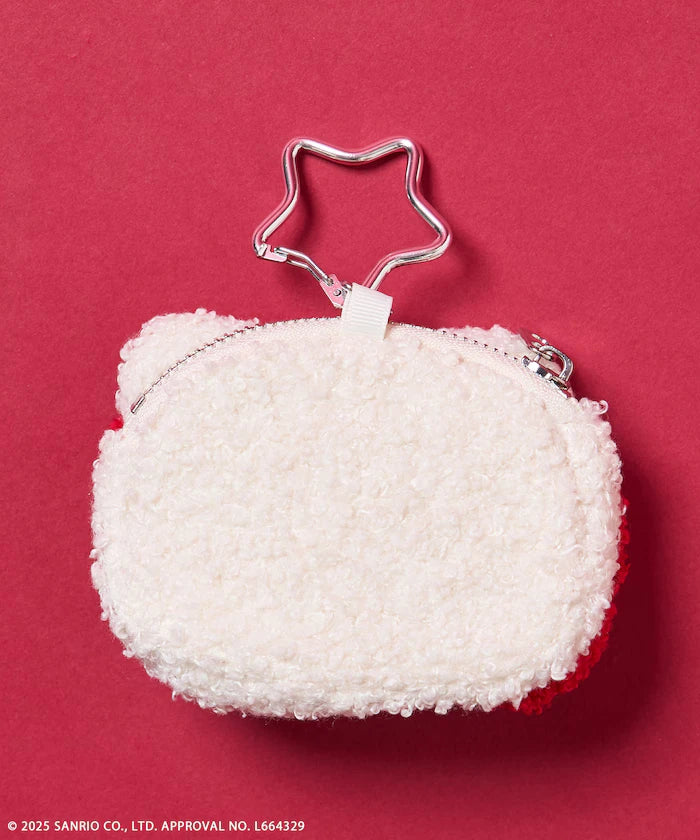 Hello Kitty Fuzzy Charm Pouch