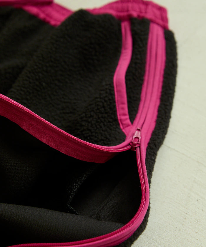 Side Zipper Fleece Pants