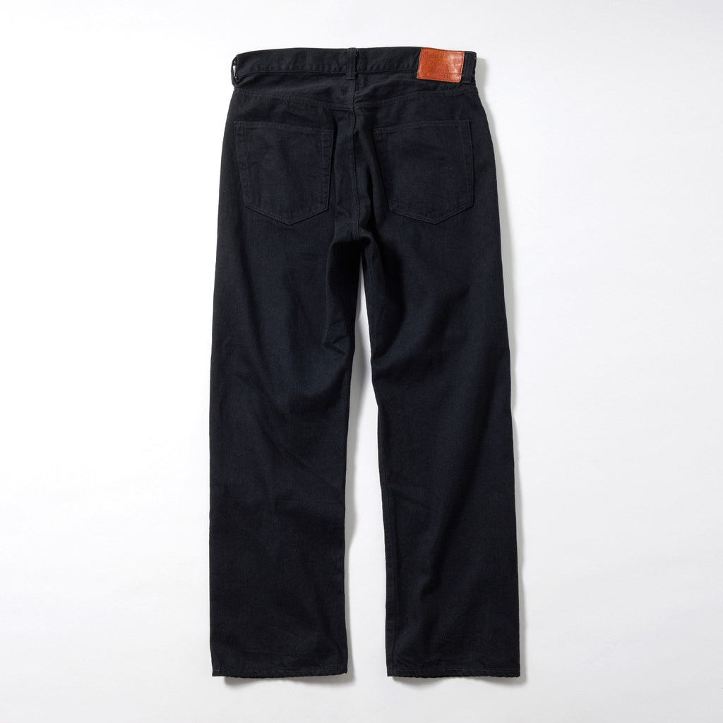 GL42473A / RECYCLED WASTE SUVIN COTTON YARN 11.5oz. DENIM 5POCKET STRAIGHT PANTS