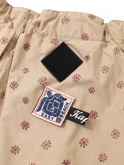 40/2 Coma Weather Sarasa Pattern Easy Rice Rice Shorts