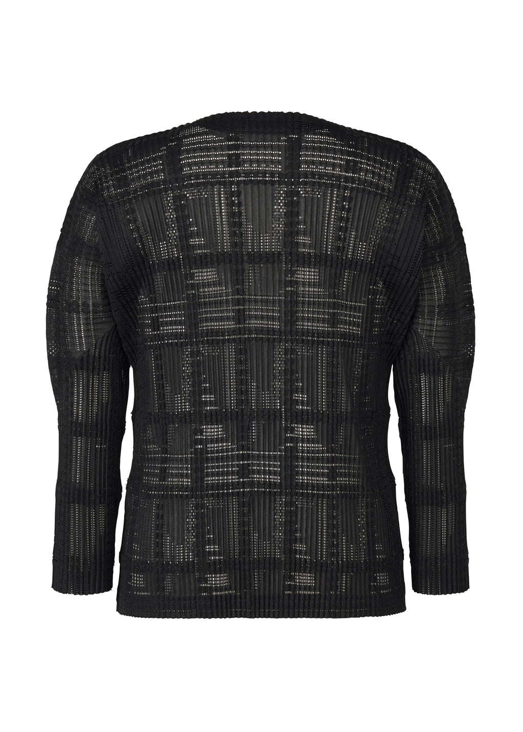 Lace Grid Pleats