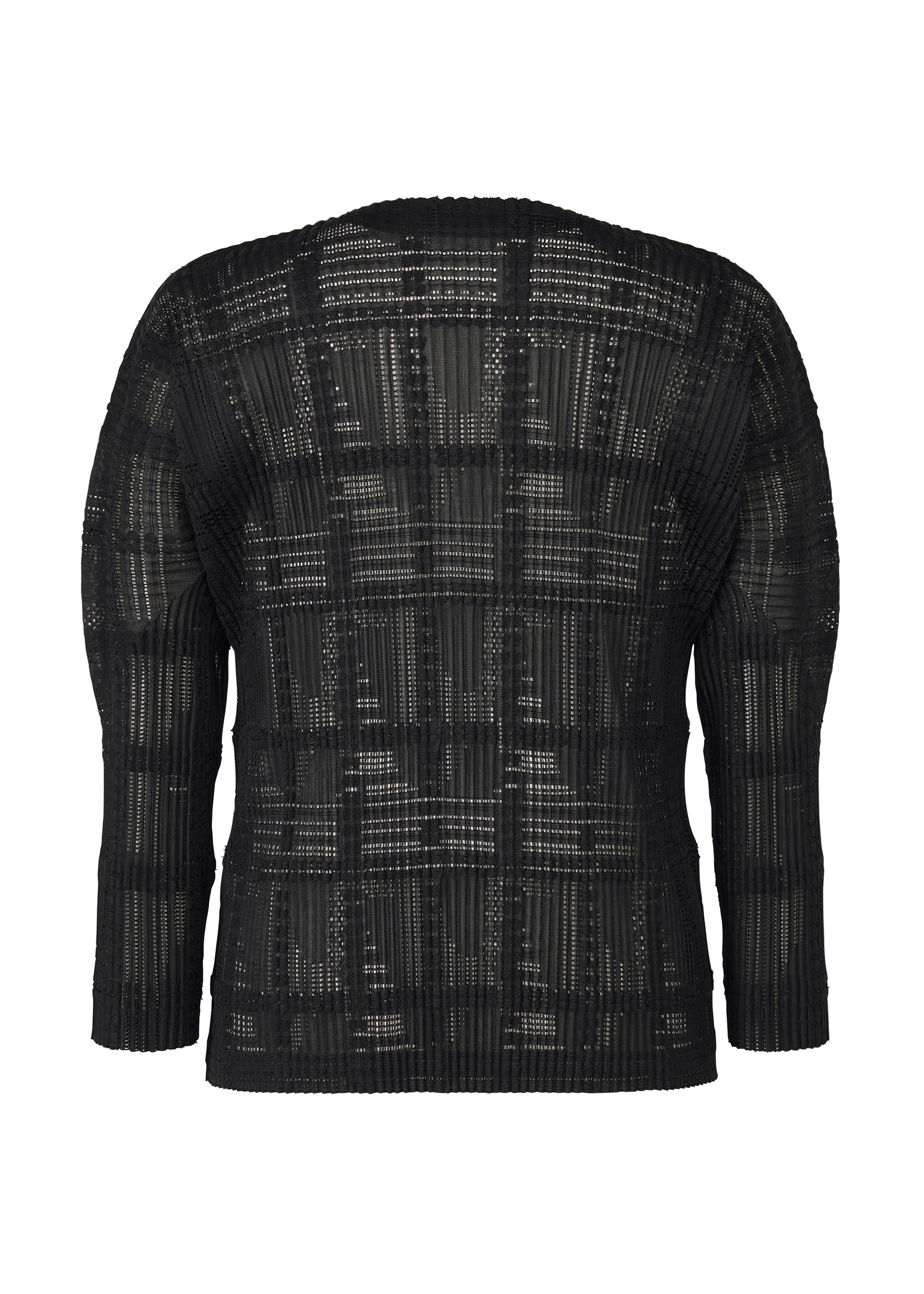 Lace Grid Pleats