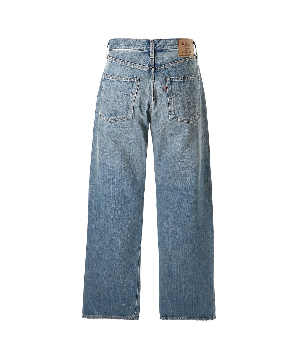 Straight Denim Pants