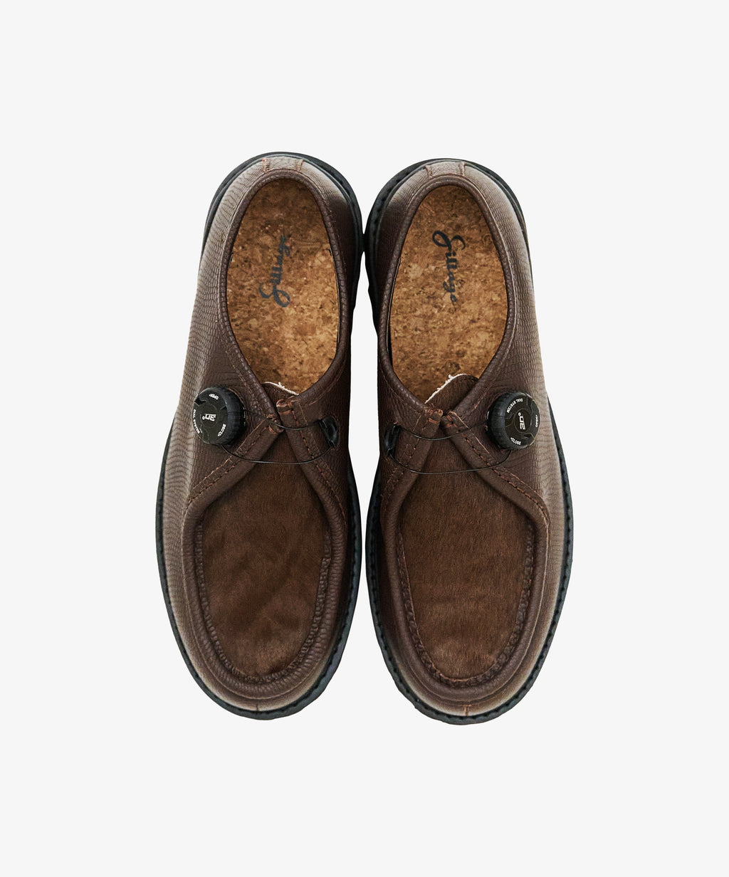 chaussure de marche brown ponyhair