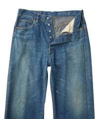WAP Process Baggy Straight Denim Pants