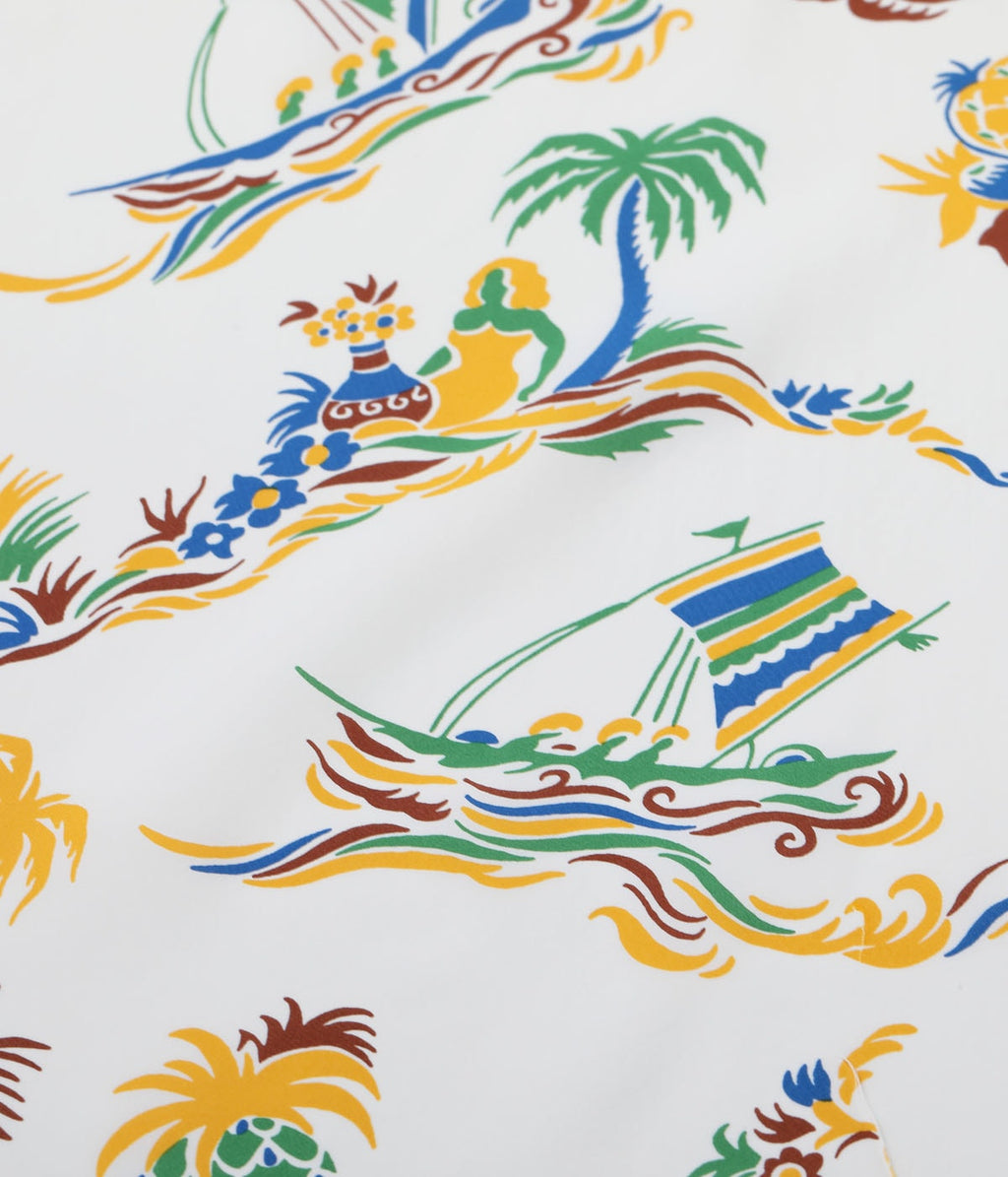 Rayon Hawaiian Shirt 'Island Trip'