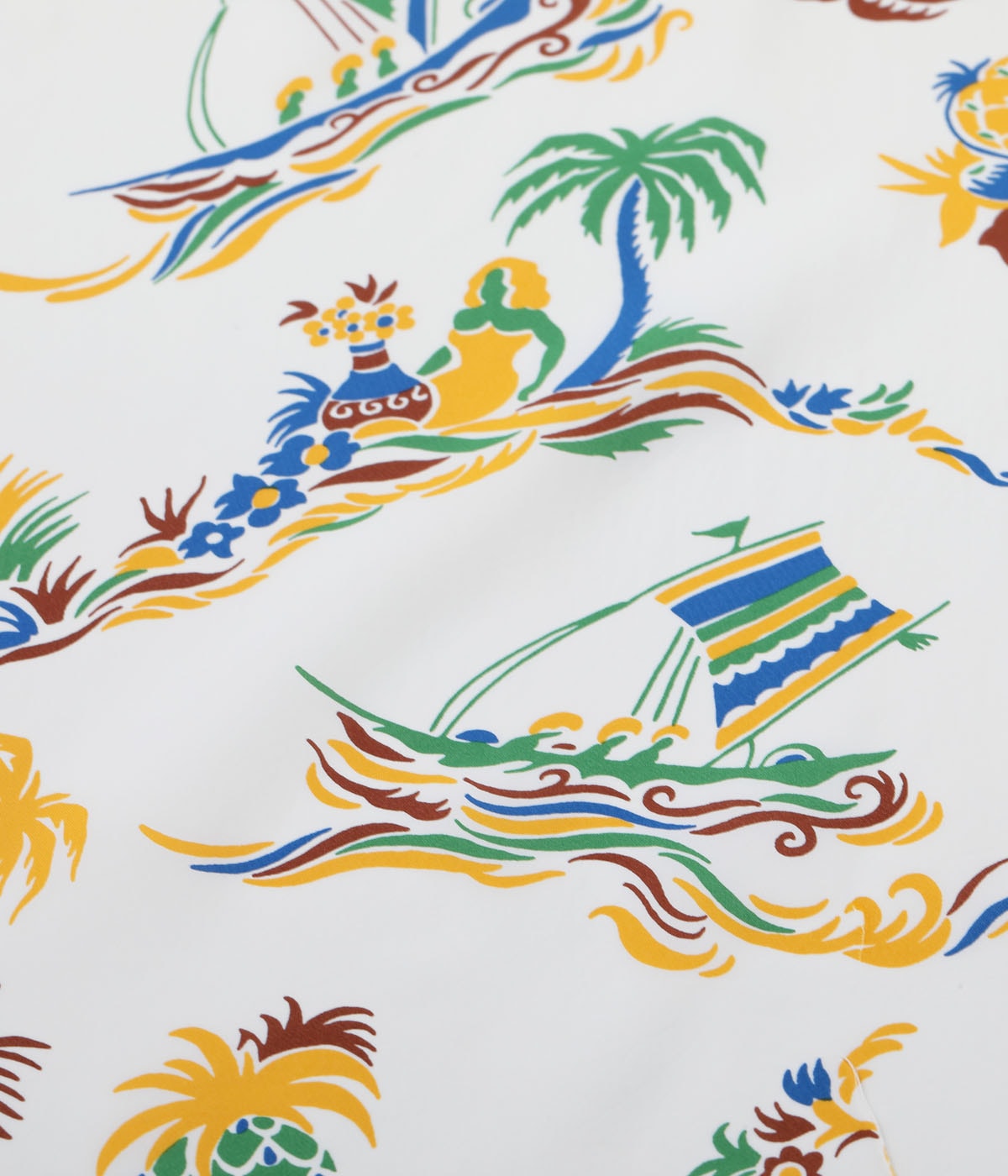Rayon Hawaiian Shirt 'Island Trip'
