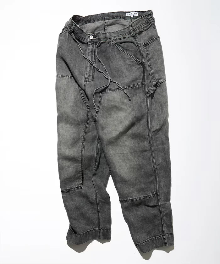 Linen Denim Painter Pant