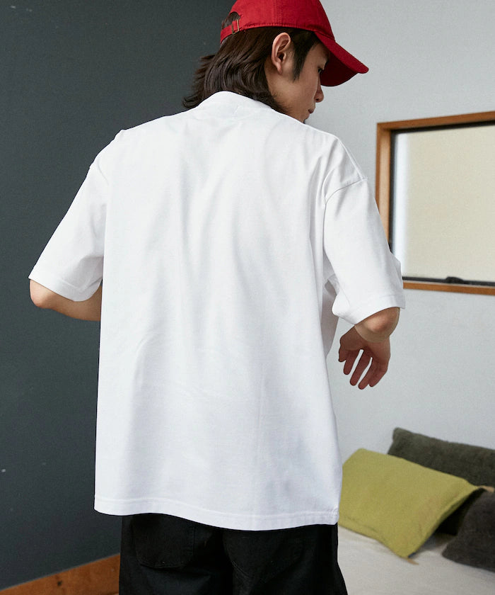 <Functional Material>Mickey Mouse Face T-Shirt Limited Edition