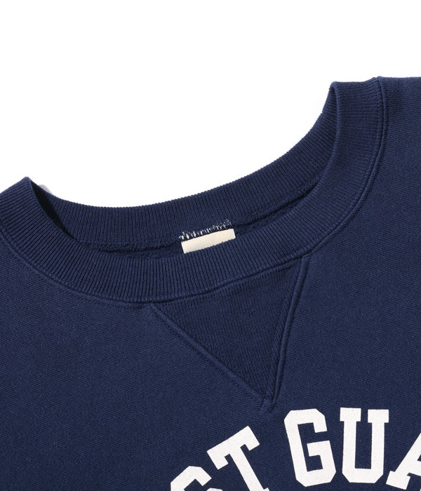 HORIZONTAL KNITTING SWEAT SHIRT ���COAST GUARD���