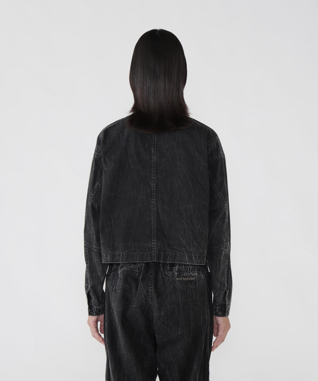 bleach twill shirts jacket