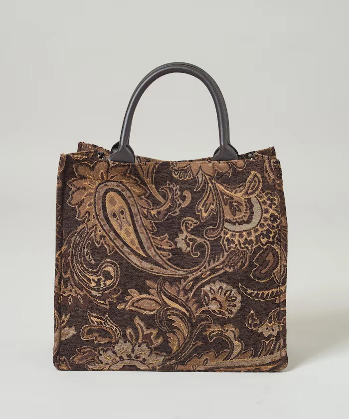 2WAY Paisley Jacquard Tote Bag Limited Edition