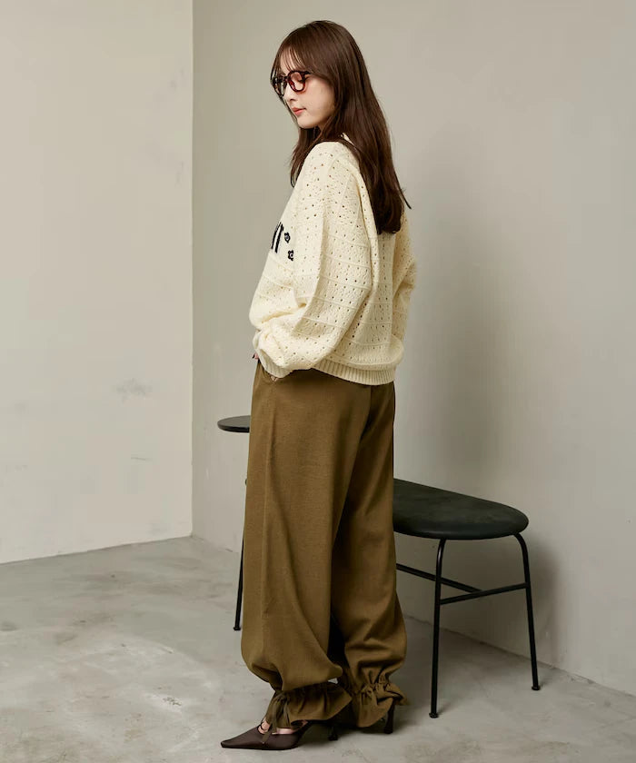 Tapered Ribbon Easy Pants Limited Edition