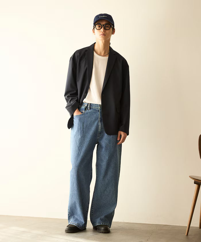 Design Tuck Japan Denim / Wide Silhouette