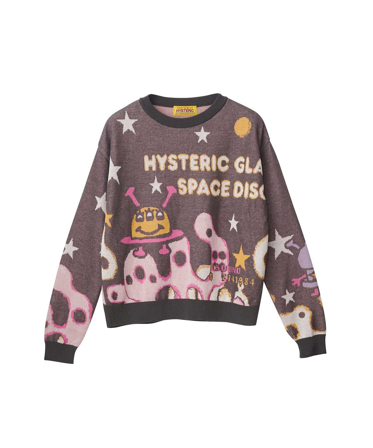 SPACE DISCO Jacquard Sweater