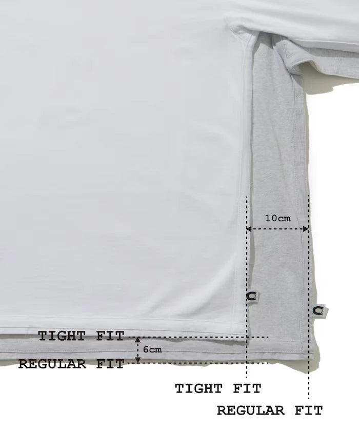 2-Pack Reversible Long Sleeve Tee “TIGHT FIT”