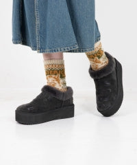 See No Evil Nordic Pattern Socks