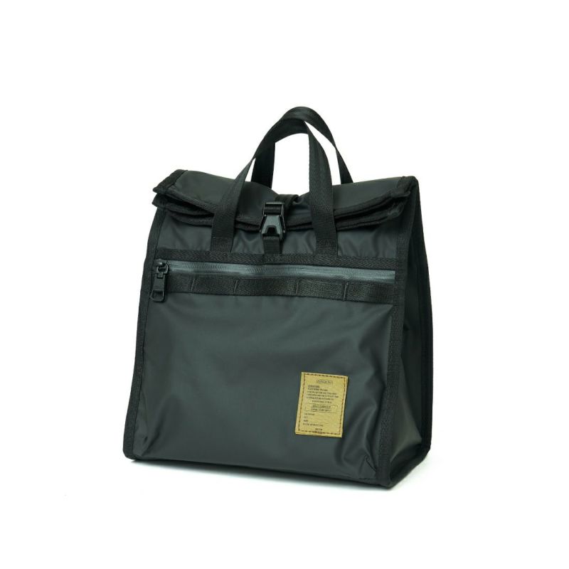 NYLON POLYCARBONATE LUNCH BAG/BLACK