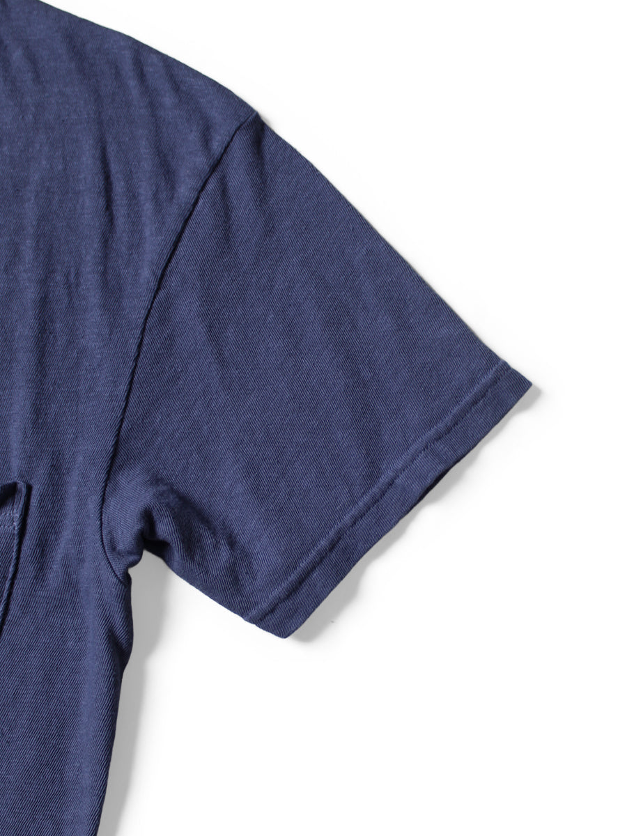 Gauze Jersey V-Neck Pocket T