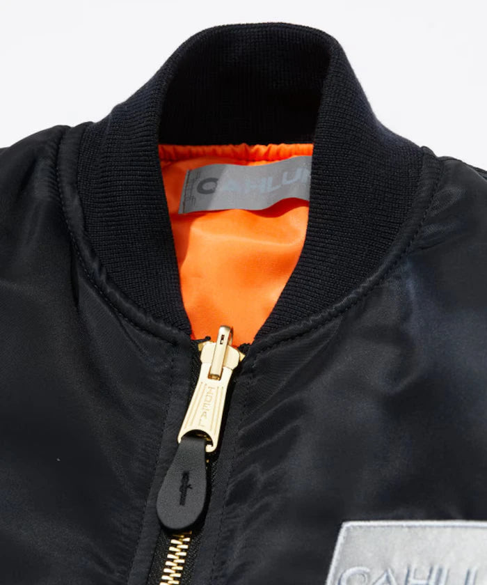 3M Reflector Patch Magazine Pocket Nylon Twill Flight Jacket “MA-1”
